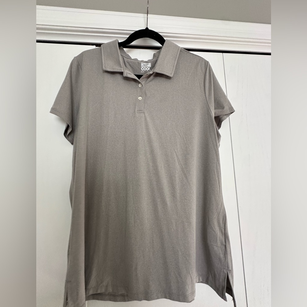 32 Degrees Gray Polo NWT